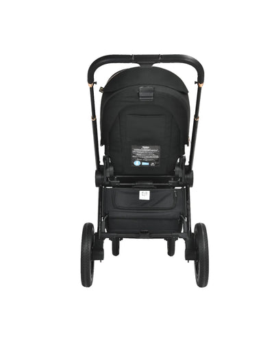 Chelino Bella Stroller Shiny Black/rose