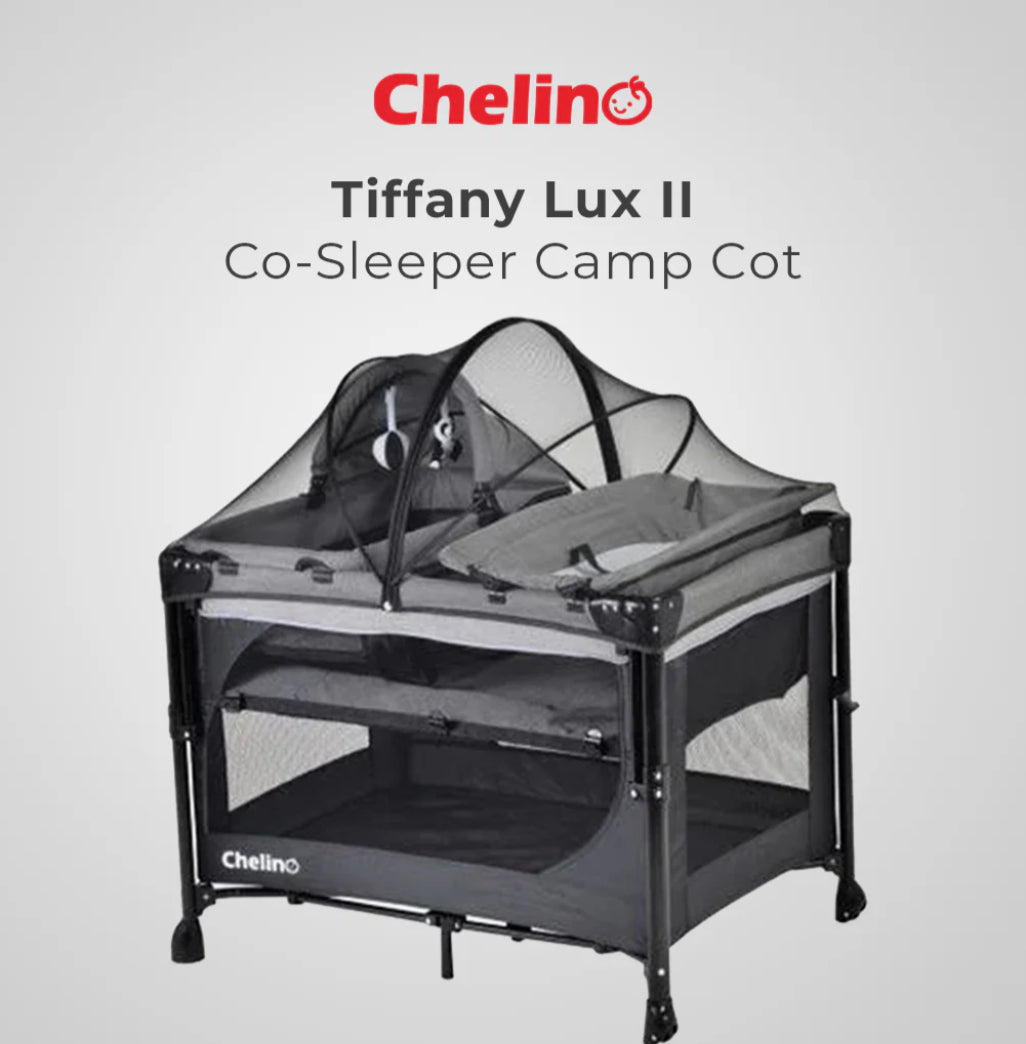 Chelino Tiffany Lux II Co-Sleeper Camp Cot